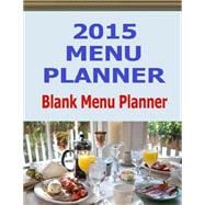 Menu Planner 2015