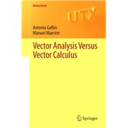 Vector Analysis Versus Vector Calculus