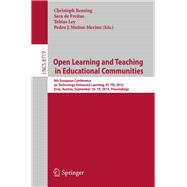 Open Learning and Teaching in Educational Communities