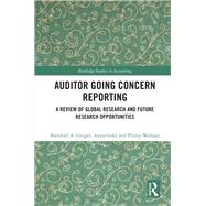 Auditor Going Concern Reporting