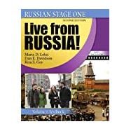 Russian Stage One: Live from Russia: Volume 1 (textbook/workbook/CD and DVD)