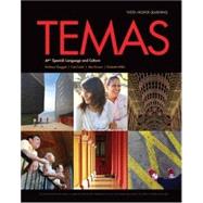 Temas Hardcover + Supersite + the workbook AP Spanish Language and Culture Exam Preparation 2014 + Supersite