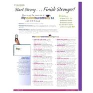 Success Tips Plus NEW MyStudentSuccessLab 3.0 -- Access Card Package