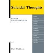 Suicidal Thoughts : Essays on Self-determined Death