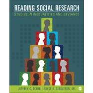 Reading Social Research : Studies in Inequalities and Deviance