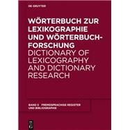 Äquivalentregister Und Bibliographie