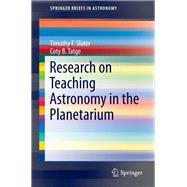 Research on Teaching Astronomy in the Planetarium