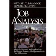 Job Analysis : Methods, Research, and Applications for Human Resource Management in the New Millennium