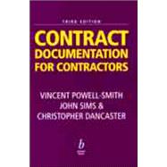 Contract Documentation for Contractors