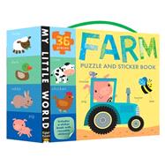 Farm Puzzle and Sticker Book