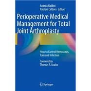 Perioperative Medical Management for Total Joint Arthroplasty