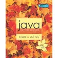Java Software Solutions (Java 5.0 version): Foundations of P..., 9780321322036