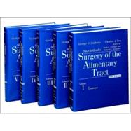 Shackelford's Surgery of the Alimentary Tract; 5-Volume Set