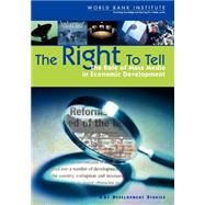 The Right to Tell The Role of Mass Media in Economic Development