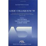 Logic Colloquium '99: Lecture Notes in Logic 17