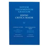 Novum Testamentum Graecum, Editio Critica Maior
