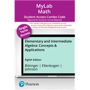 MyLab Math with Pearson eText (up to 18-weeks) + Print Combo Access Code for Elementary and Intermediate Algebra