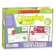 Match, Trace & Write Numbers Learning Mats