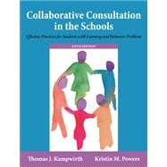 Collaborative Consultation in the Schools