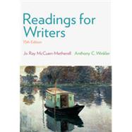 Readings for Writers, 15th Edition