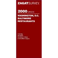 Washington, D. C./Baltimore Restaurant Survey 2000
