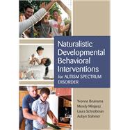 Naturalistic Developmental Behavioral Interventions for Autism Spectrum Disorder
