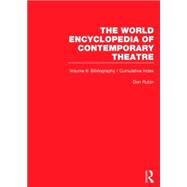 World Ency Cont Theatre   V1-6