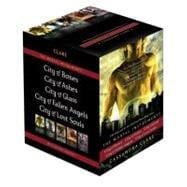 The Mortal Instruments City of Bones; City of Ashes; City of Glass; City of Fallen Angels; City of Lost Souls
