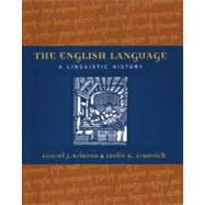 The English Language A Linguistic History