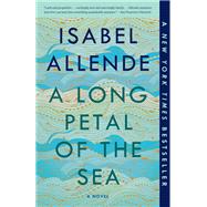 A Long Petal of the Sea: A Novel (Large Print) book cover, ISBN 9780593172056