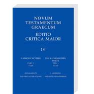 Novum Testamentum Graecum, Editio Critica Maior, Catholic Letters