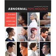 Abnormal Psychology,9780133852059