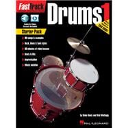 FastTrack Drum Method Starter Pack Book/Online Media