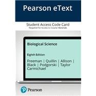 Pearson eText Access Code for Biological Science
