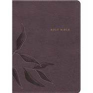 NASB Large Print Compact Reference Bible, Earth SuedeSoft LeatherTouch, Zipper Edition