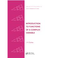 Introduction to Functions of a Complex Variable