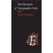 The Elements of Typographic Style,9780881792065