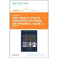 Merrill's Atlas of Radiographic Positioning & Procedures Pageburst E-book on Vitalsource Retail Access Card