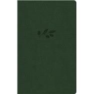 NASB Single-Column Personal Size Bible, Olive LeatherTouch