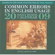 Common Errors in English Usage Daily Boxed Calendar