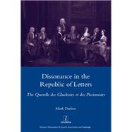 Dissonance in the Republic of Letters