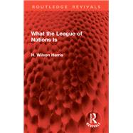 What the League of Nations Is