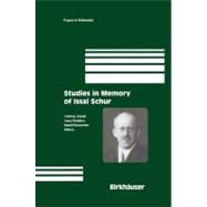 Studies in Memory of Issai Schur