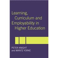 Learning, Curriculum and Employability in Higher Education