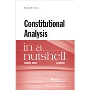 Constitutional Analysis in a Nutshell