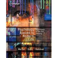 MindTap Psychology, 1 term (6 months) Printed Access Card for Weiten/Dunn/Hammer's Psychology Applied to Modern Life: Adjustment in the 21st Century