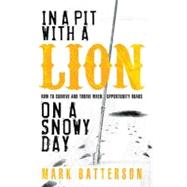 In a Pit With a Lion on a Snowy Day