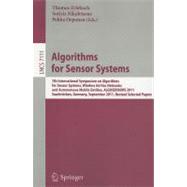 Algorithms for Sensor Systems