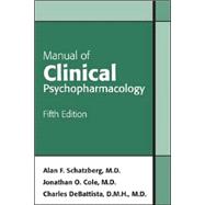 Manual of Clinical Psychopharmacology