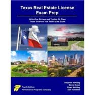 Texas Real Estate License Exam Prep: All-in-One Review and Testing to Pass Texas' Pearson Vue Real Estate Exam